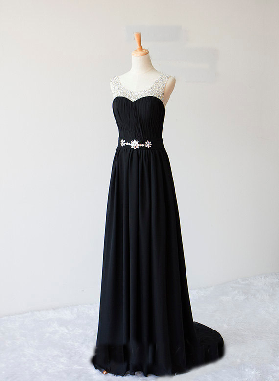 Long Black Beaded Dress Sexy Sink A Strapless Prom Dresses 2015 Fashion Party Dresses Long Homecoming Dress Evening Dress