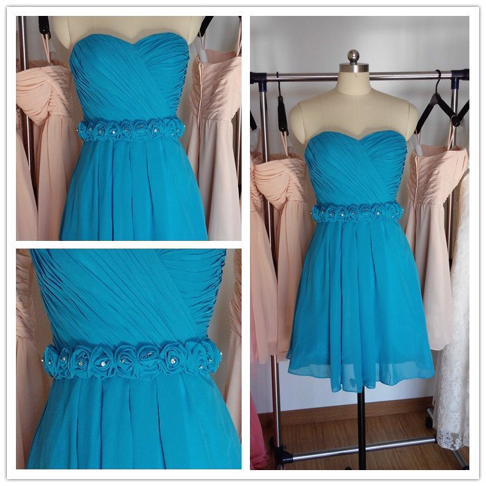 turquoise-bridesmaid-dresses-short-sweetheart-bridesmaid-dress-chiffon